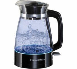 Russell Hobbs Classic Jug Kettle – Black & Glass | 26080