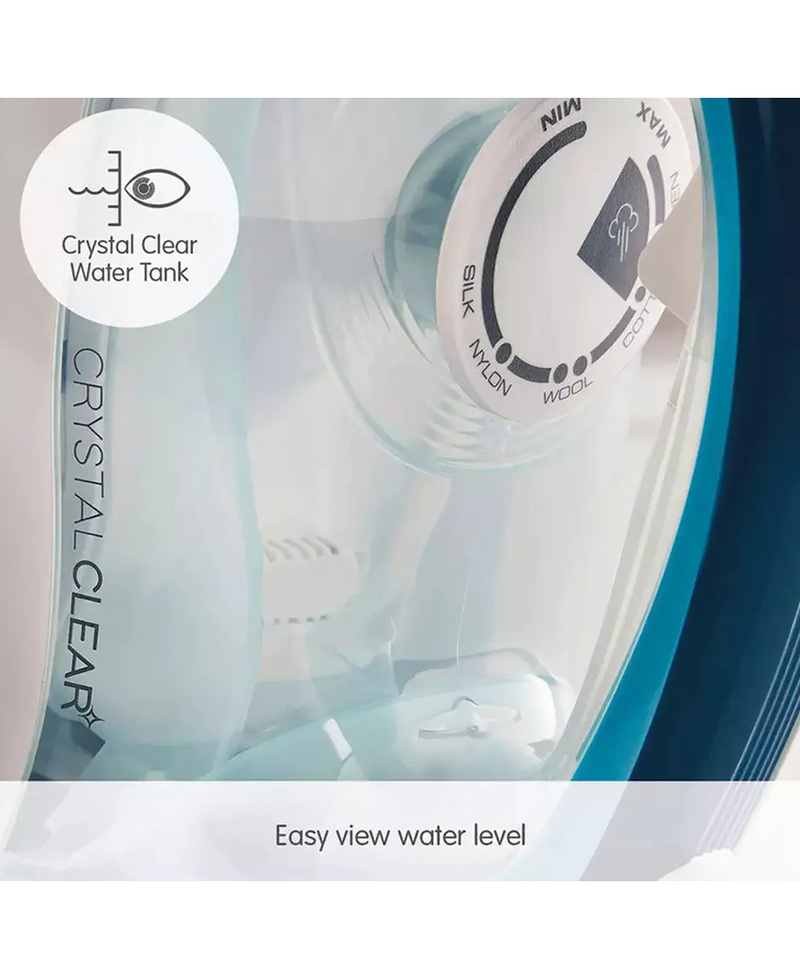 2400W Crystal Clear Steam Iron - Ben Sweeney Letterkenny