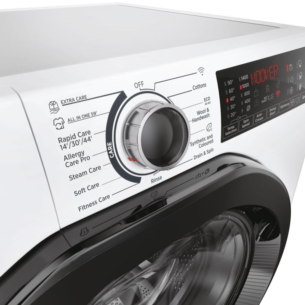 Hoover H-WASH 350 9kg A Rated Washing Machine | H3WPS496TAMB6-80