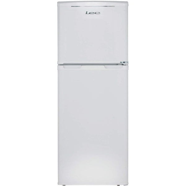 LEC Freestanding Fridge Freezer – 136L, White