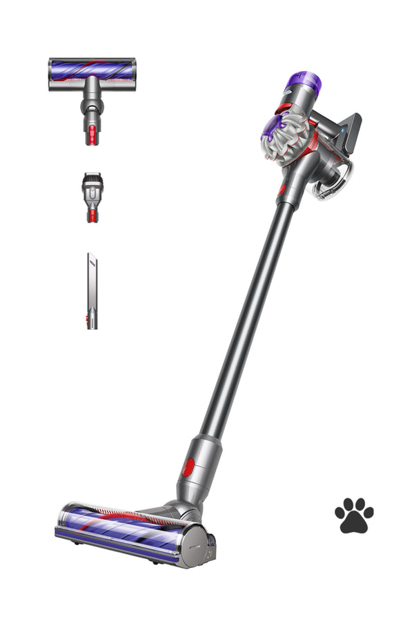 Dyson V8 Vacuum Cleaner in Silver and Nickel | 492637-01