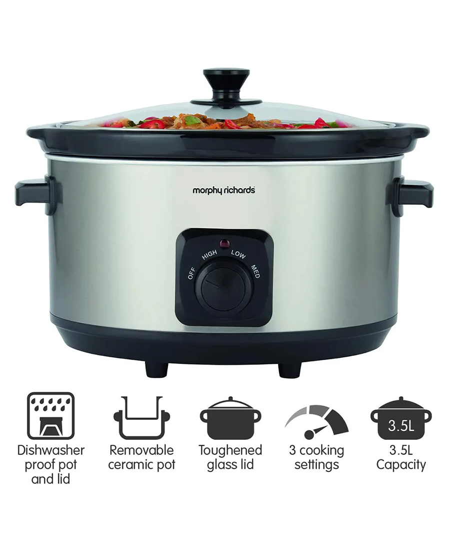 Morphy Richards 6.5L Ceramic Slow Cooker 461013