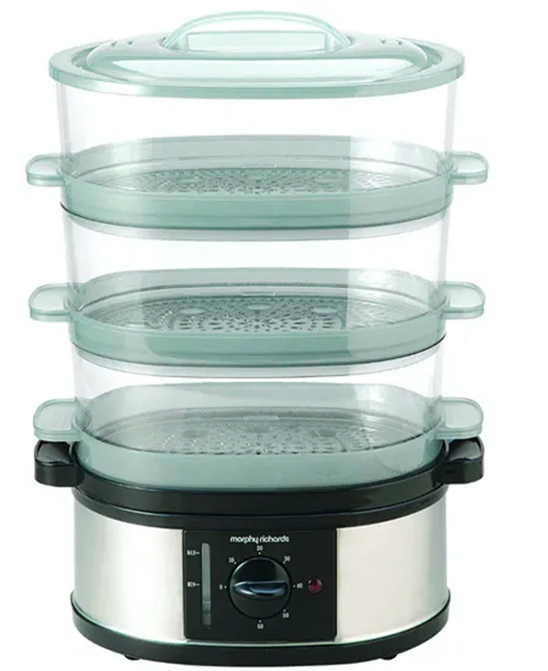 Morphy Richards 3 Tier Steamer in Stainless Steel | 48755 Ben Sweeney Letterkenny