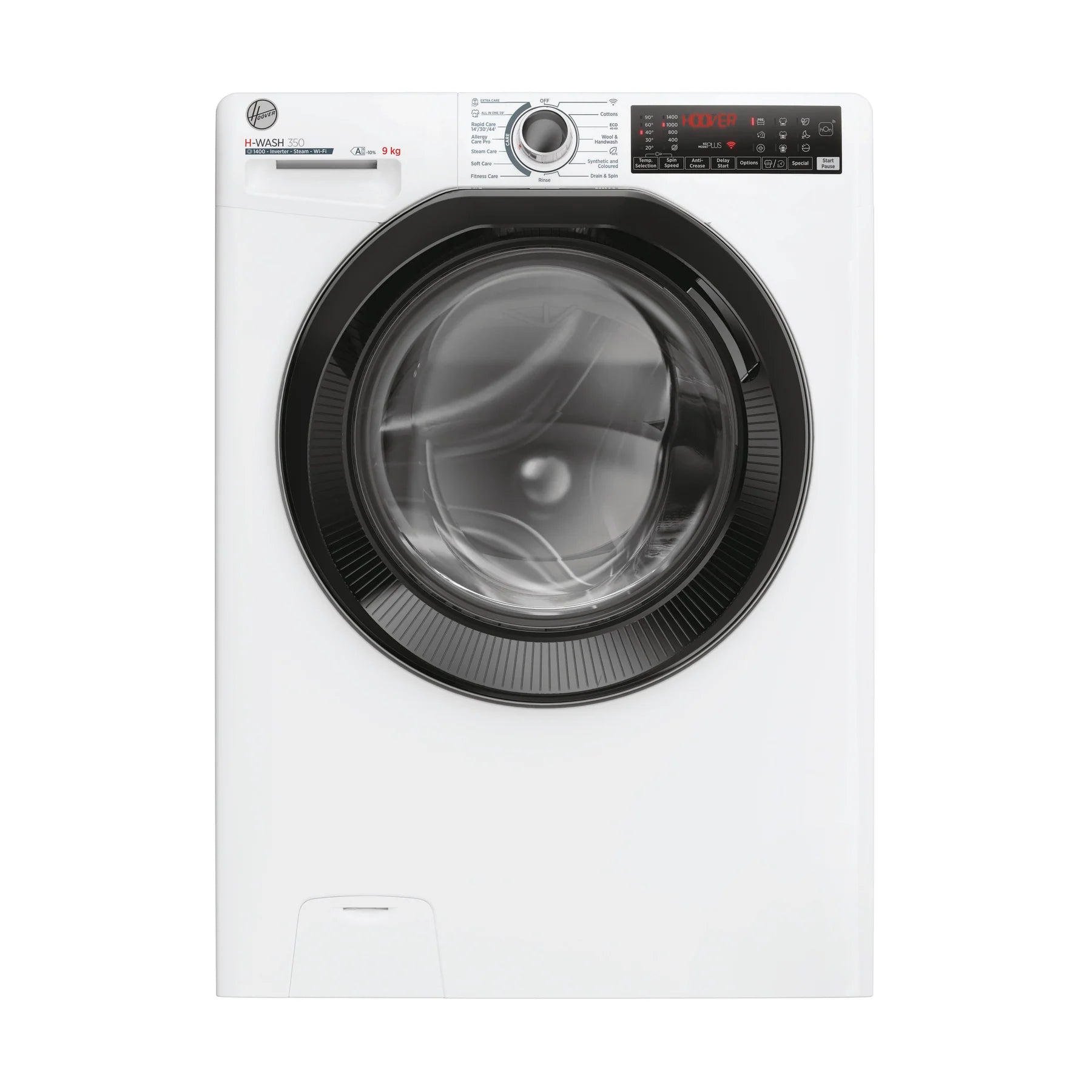Hoover H-WASH 350 9kg A Rated Washing Machine | H3WPS496TAMB6-80