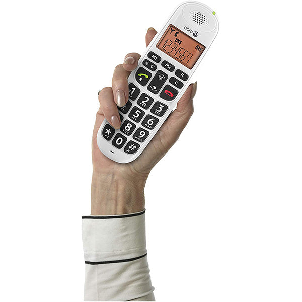 Doro PhoneEasy 100w Cordless Telephone - White