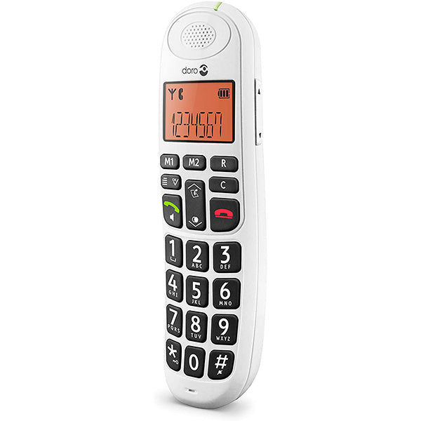 Doro PhoneEasy 100w Cordless Telephone - White