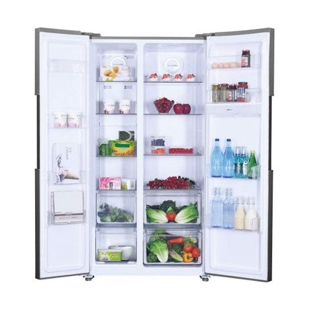 Hoover Freestanding Fridge Freezer | HHSBS06174XWDK-1 Hoover American Fridge Freezer Ben Sweeney Electrical Euronics