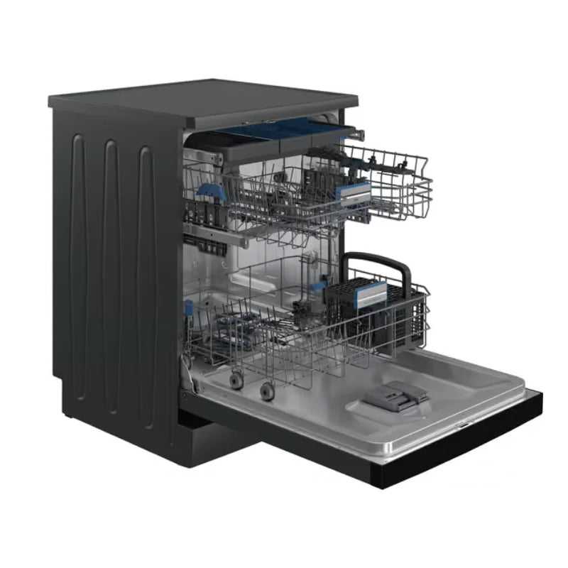 Freestanding Full Size Anthracite Dishwasher with PowerIntense | BDFN36540P