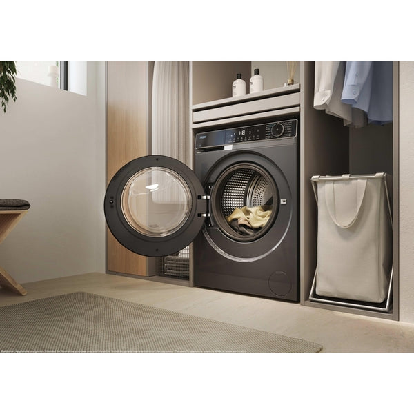 HAIER X Series 5 HW100-BP14357GUUK WiFi-enabled 10 kg 1400 Spin Washing Machine - Graphite