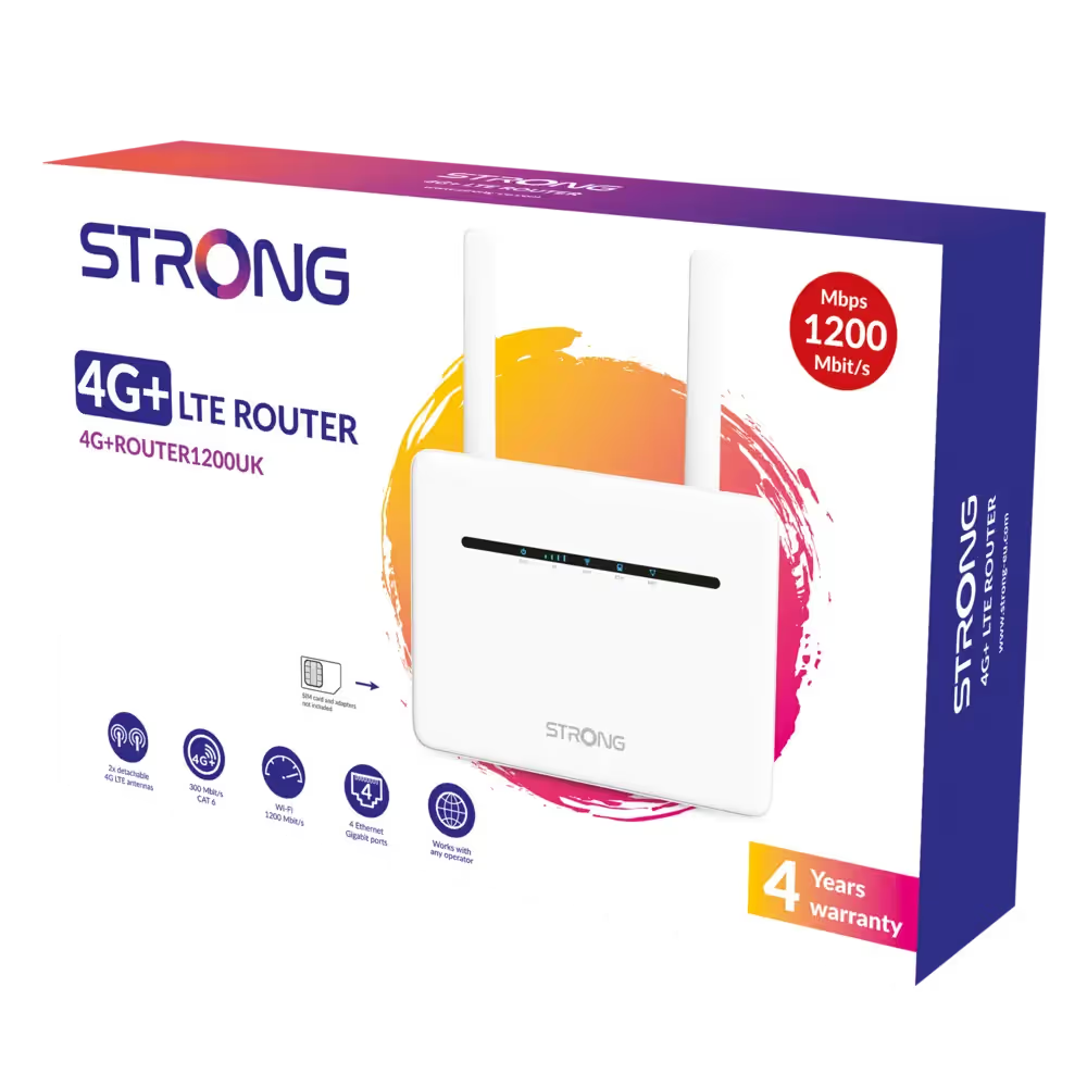 4G+ AIRHOME 710 UK with detachable 4G+ antennas