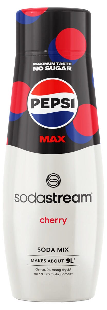 Pepsi Max Cherry SodaStream Sparkling Drink Mix