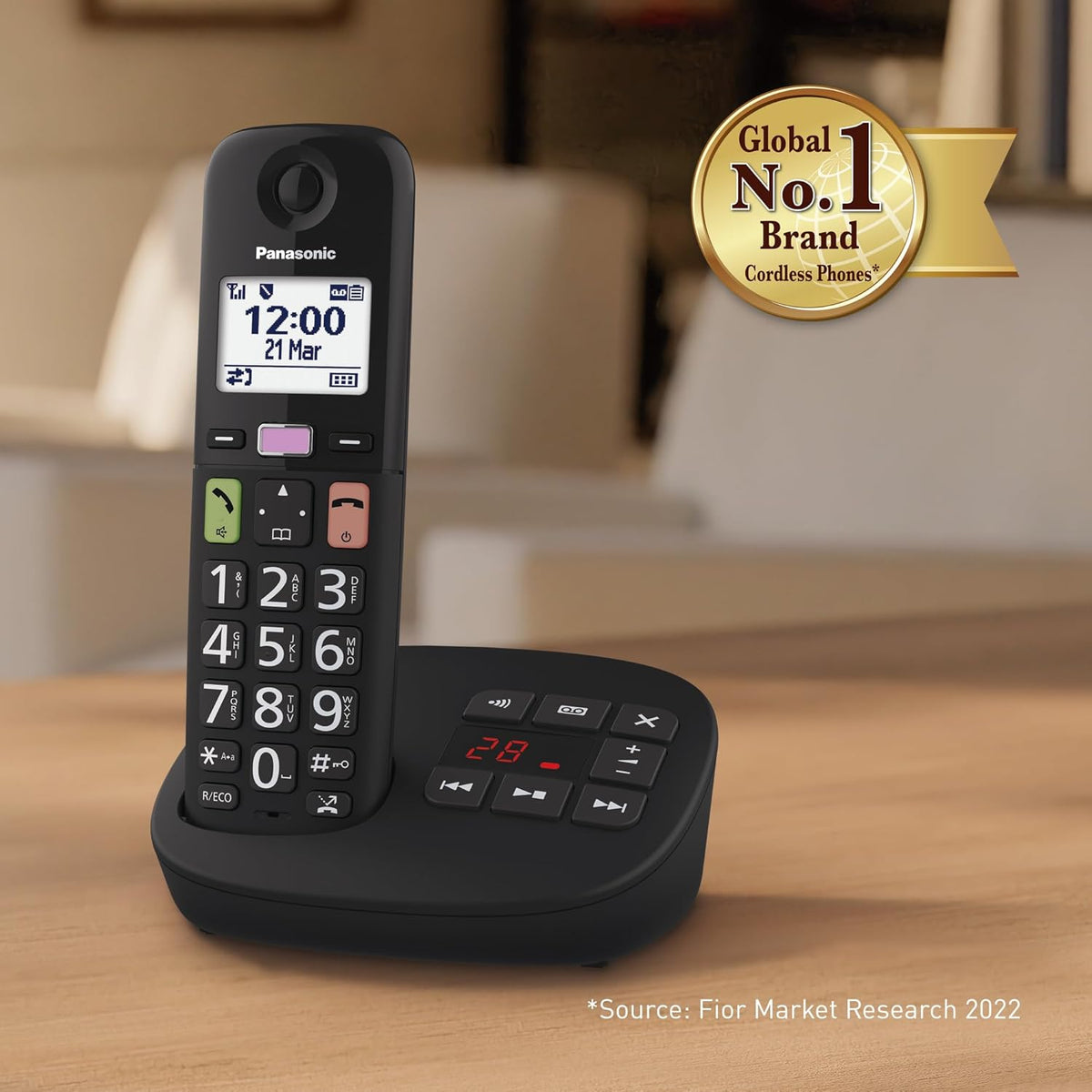 Panasonic Digital Cordless Answering System | KX-TU130EB