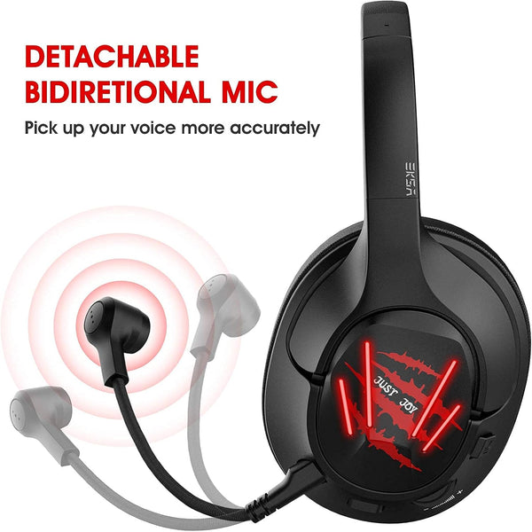 EKSA Air Joy Pro Red 7.1 Surround Sound Gaming Headset