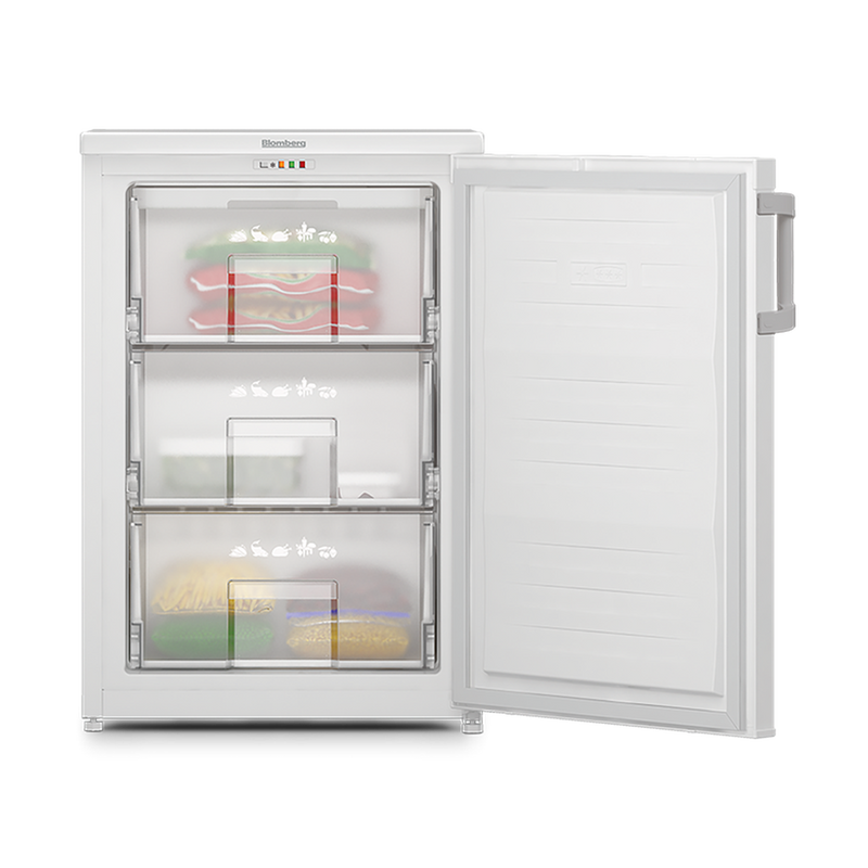 Blomberg Frost Free Under Counter Freezer White | FNE154P Blomberg Under Counter Fridge Ben Sweeney Electrical Euronics