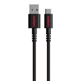 1m Rugged USB-A to USB-C Cable with Kevlar Fiber