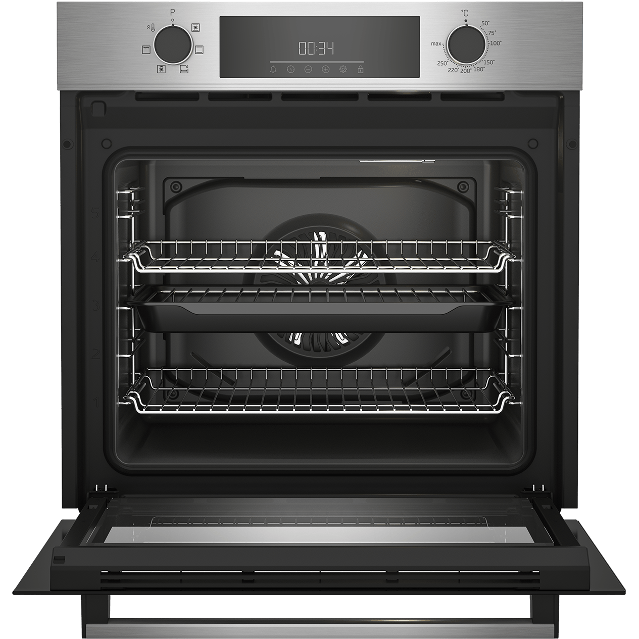Beko 60cm AeroPerfect RecycledNet™ Single Oven | BBNIE2300XD