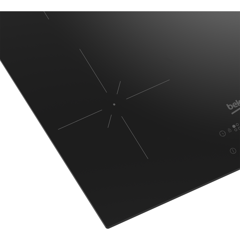 Beko 59 cm Electric Induction Hob - Black | HII64401QT