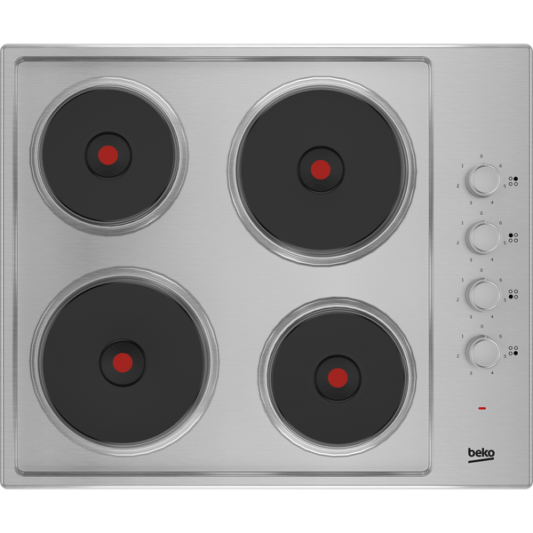Beko 60cm Sealed Plate Hob with Side Knob Controls | HIBE64101X Beko Hob Ben Sweeney Electrical Euronics