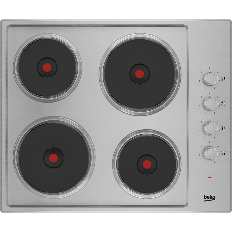 Beko 60cm Sealed Plate Hob with Side Knob Controls | HIBE64101X Beko Hob Ben Sweeney Electrical Euronics
