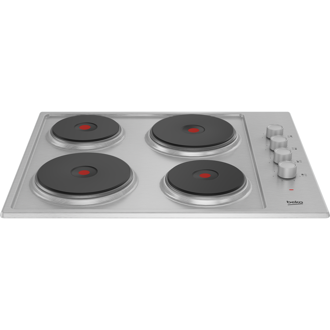 Beko 60cm Sealed Plate Hob with Side Knob Controls | HIBE64101X Beko Hob Ben Sweeney Electrical Euronics
