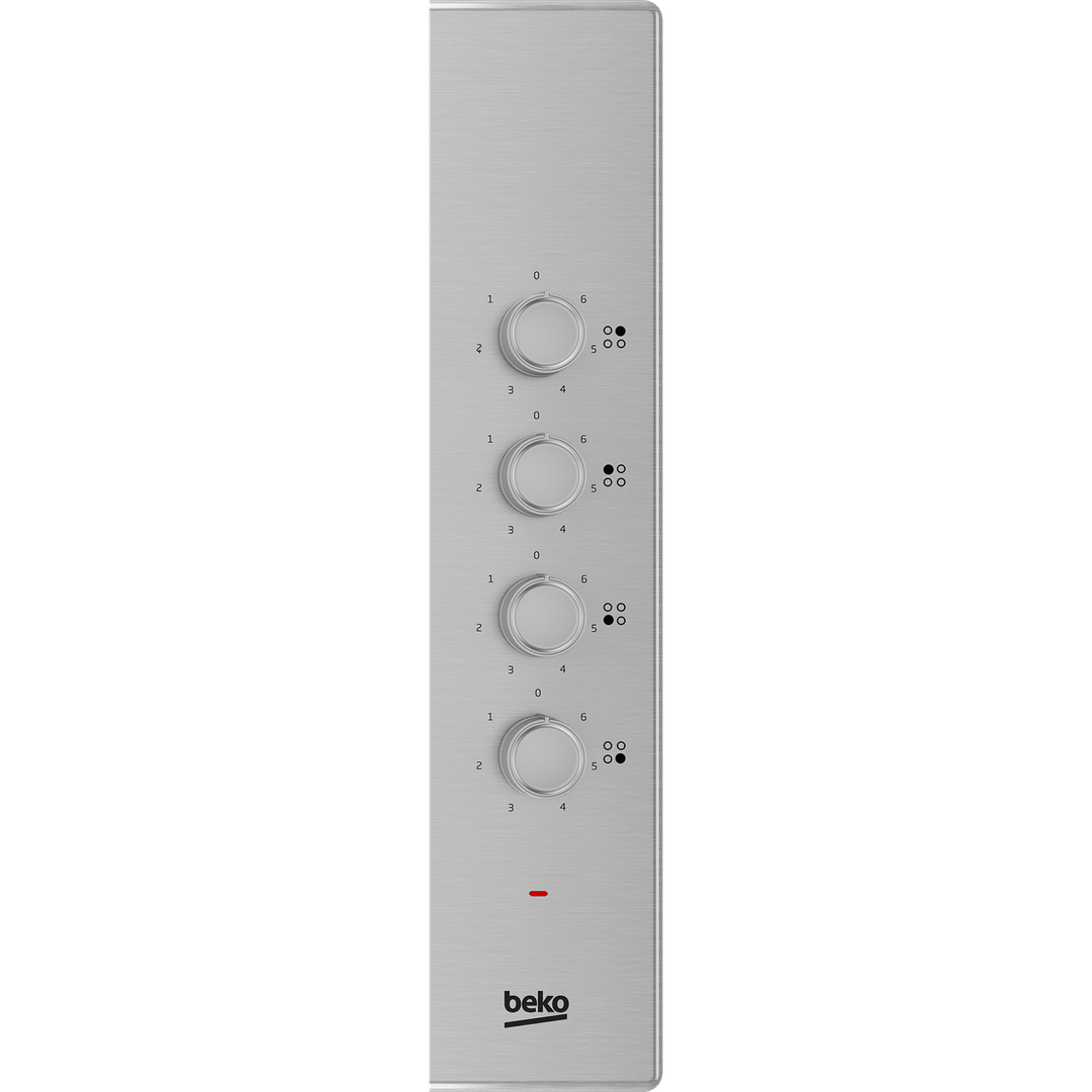 Beko 60cm Sealed Plate Hob with Side Knob Controls | HIBE64101X Beko Hob Ben Sweeney Electrical Euronics