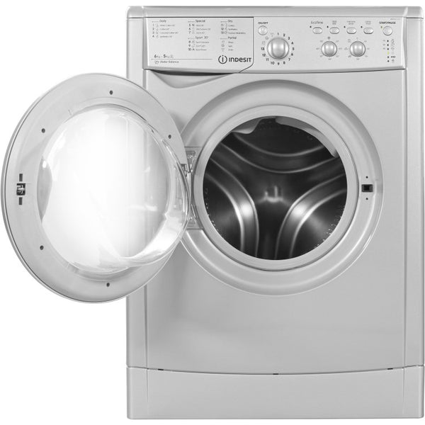 Indesit EcoTime 6 kg Washer Dryer – Silver