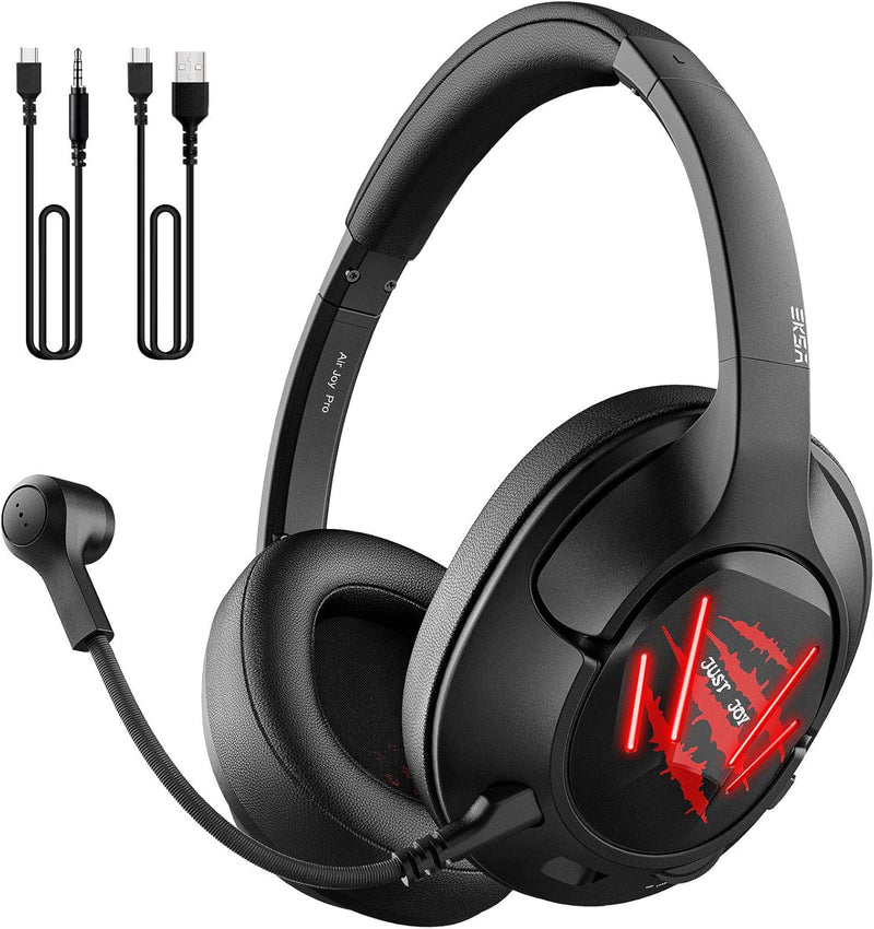EKSA Air Joy Pro Red 7.1 Surround Sound Gaming Headset