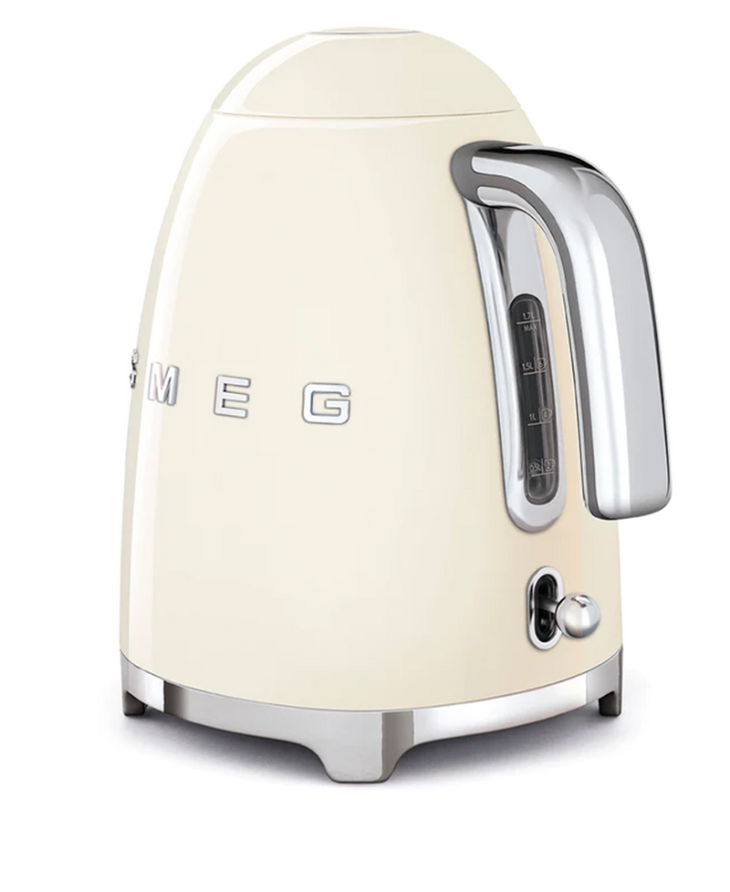 Smeg Retro 50's Style 1.7 Litre Kettle | Cream - Ben Sweeney Letterkenny 