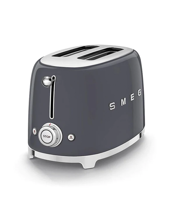 SMEG 50’S RETRO STYLE SLATE GREY 2 SLICE TOASTER TSF01GRUK - Ben Sweeney Letterkenny 