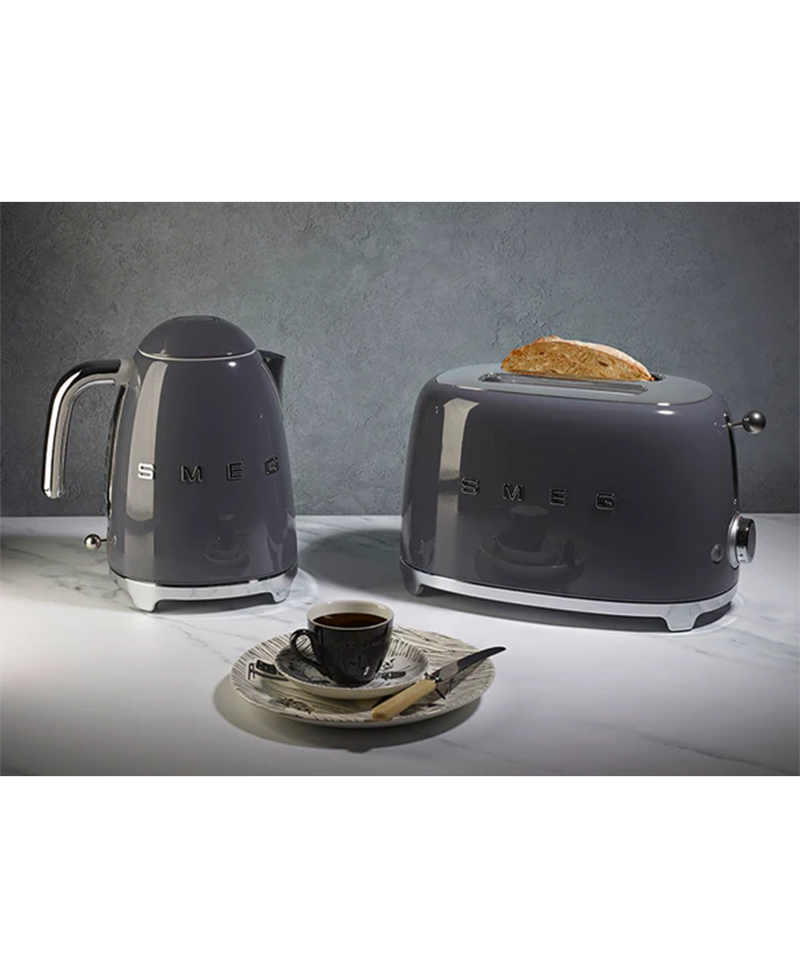 SMEG 50’S RETRO STYLE SLATE GREY 2 SLICE TOASTER TSF01GRUK - Ben Sweeney Letterkenny 
