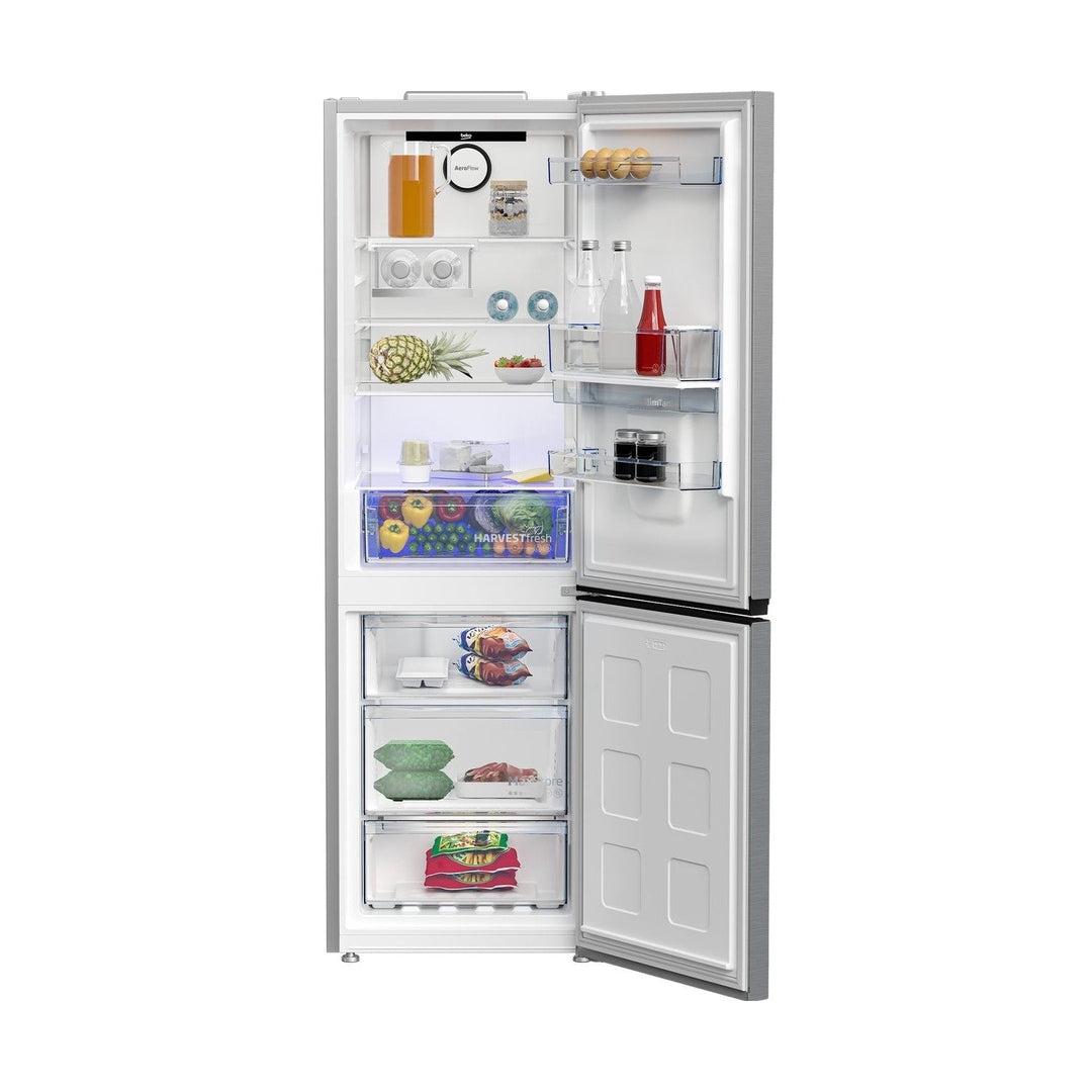 Beko HarvestFresh 60/40 Fridge Freezer - Stainless Steel | CNB3G4686DVPS Beko Fridge Freezer Ben Sweeney Ben Sweeney Ben Sweeney