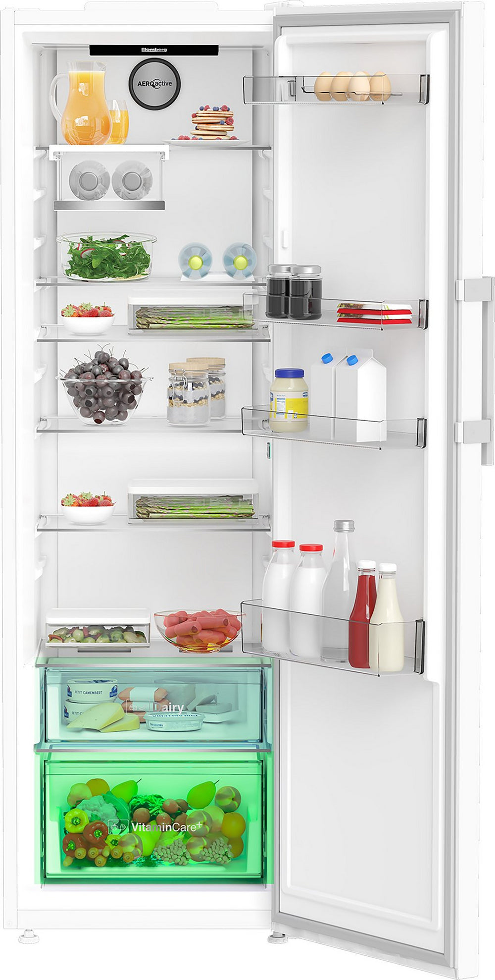 Blomberg 187cm Tall Larder Fridge with VitaminCare+ | SND568VP