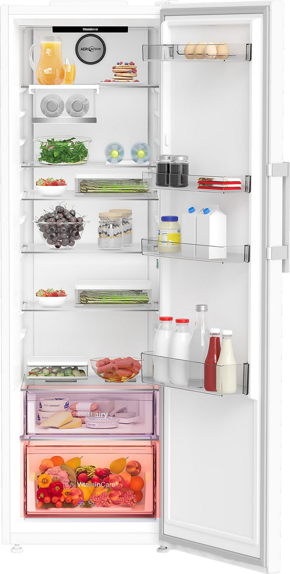 Blomberg 187cm Tall Larder Fridge with VitaminCare+ | SND568VP