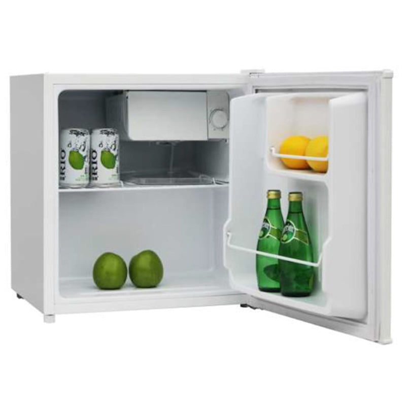 Adamo BC-50C Table Top Fridge 46L with Ice Box & Lock White
