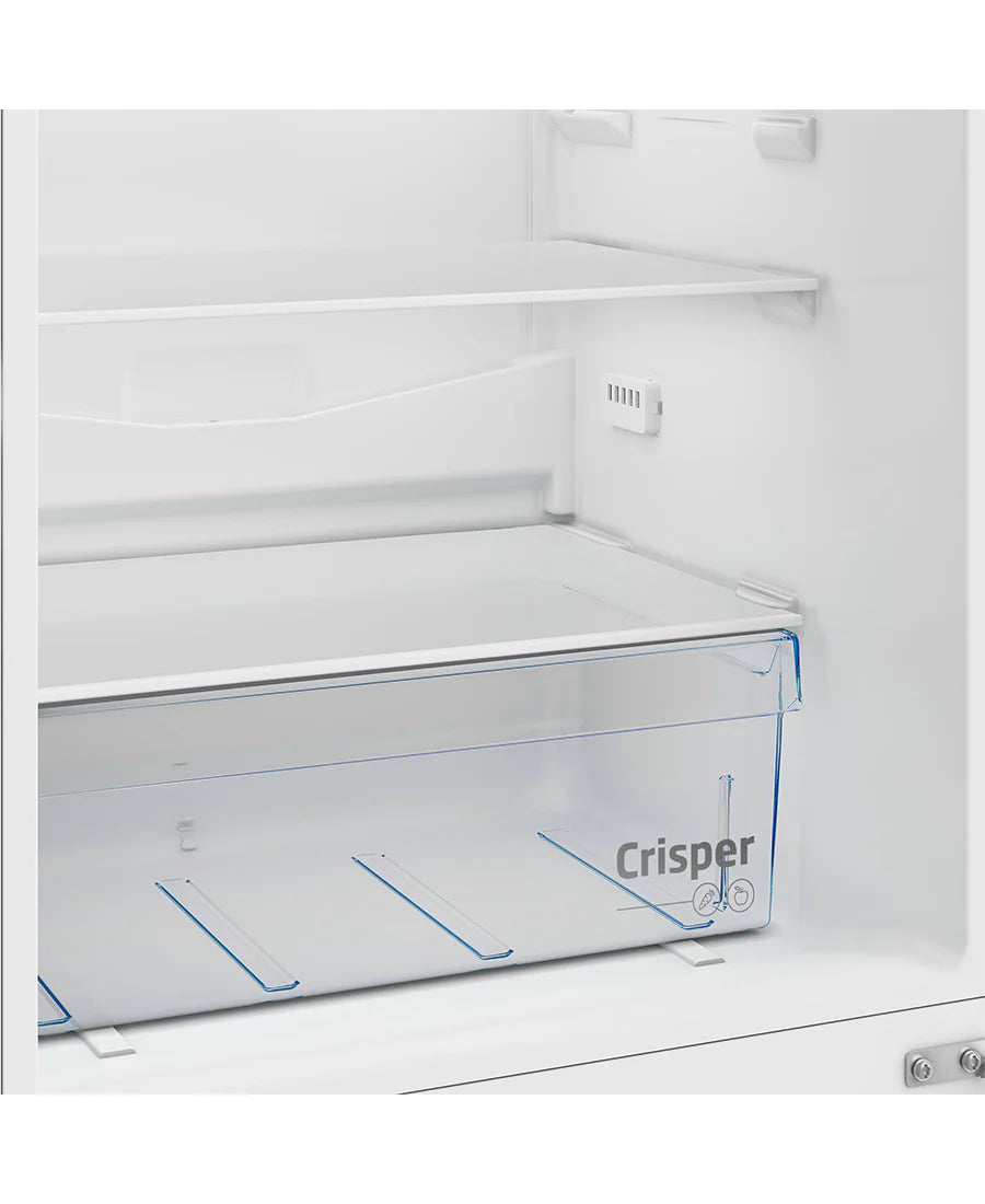 Beko 182x55cm Fridge Freezer Silver CSG4582B