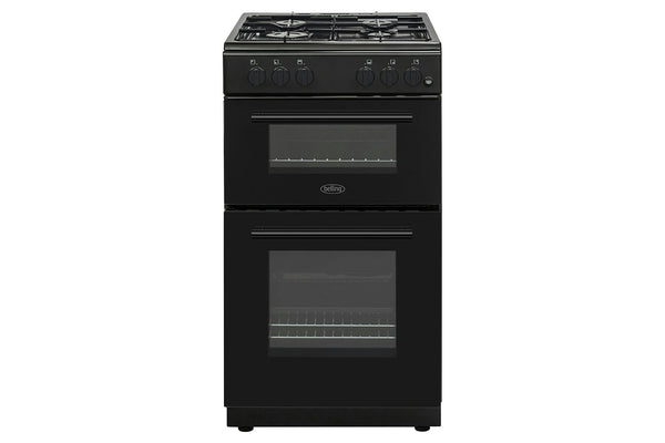 Belling 50cm Freestanding LPG Gas Cooker – Twin Cavity