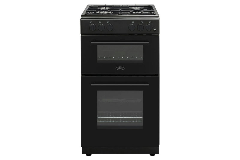 Belling 50cm Freestanding LPG Gas Cooker – Twin Cavity