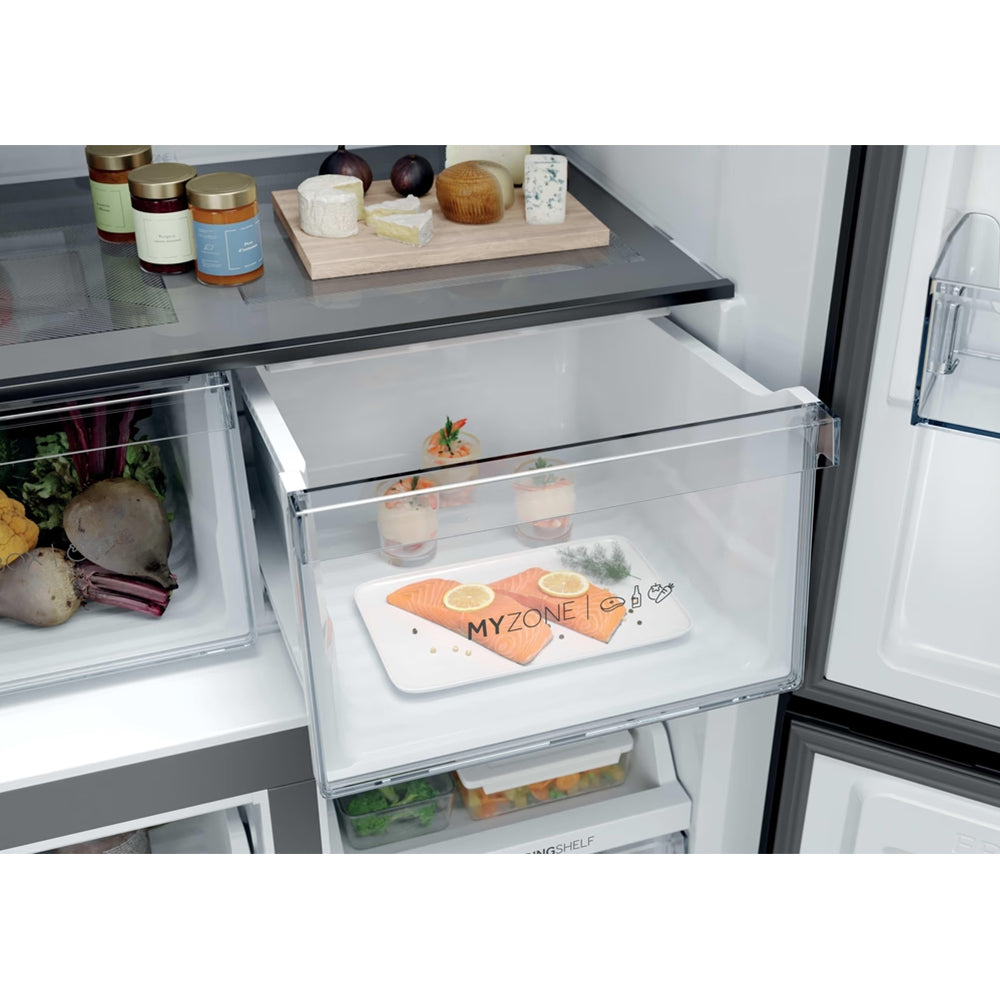 Haier Cube 90 Series 3 Multi Door Fridge Freezer | HCR39F19ENPT