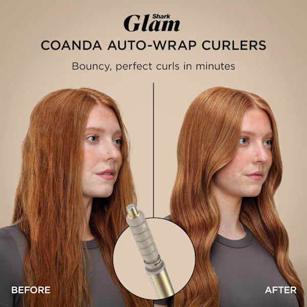 Shark Glam Straight & Waves Multi-Styler 4-in-1 Gold | HD6041SUK
