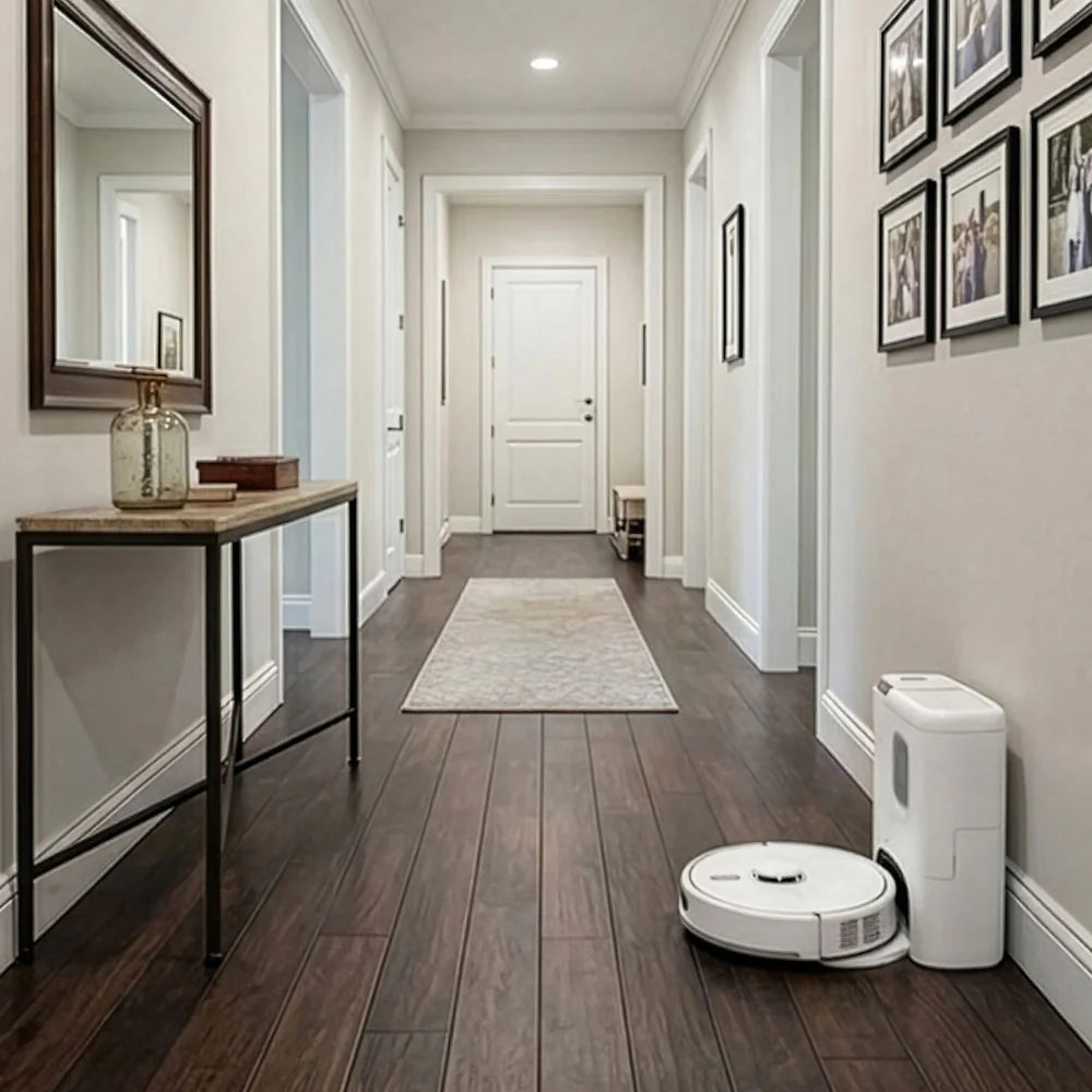 Homebot Nozzie 4-in-1 6000Pa Self-Emptying Robot Vacuum & Mop | HB-RV-NOZ-IE