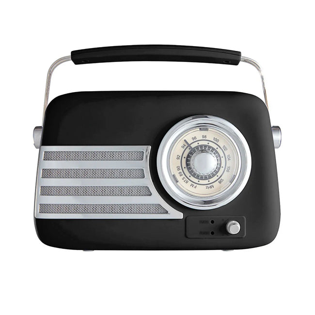 Itek I60028SAG Vintage Bluetooth Radio Portable Vintage