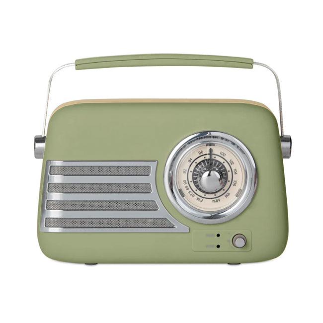 Itek I60028SAG Vintage Bluetooth Radio Portable Vintage