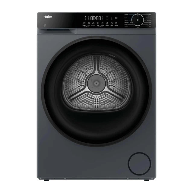 HAIER X Series 5 HD90-D357GU1-UK WiFi-enabled 9 kg Heat Pump Tumble Dryer - Graphite