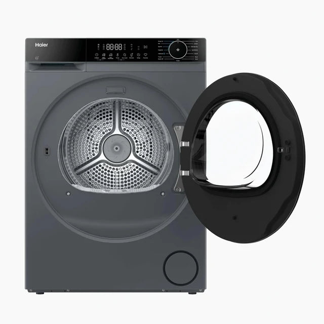 HAIER X Series 5 HD90-D357GU1-UK WiFi-enabled 9 kg Heat Pump Tumble Dryer - Graphite