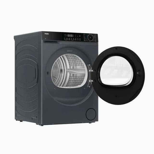 HAIER X Series 5 HD90-D357GU1-UK WiFi-enabled 9 kg Heat Pump Tumble Dryer - Graphite