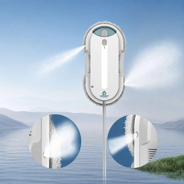 HomeBot Glaze Robotic Window Cleaner |  HB-RWC-RND-IE