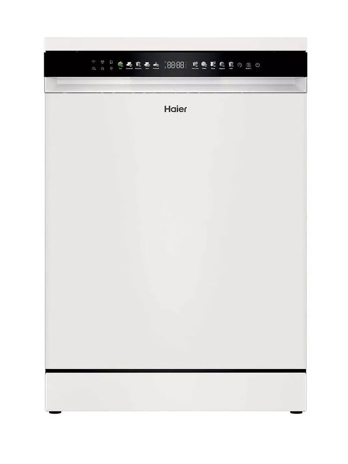 Haier Freestanding 15 Place Settings White Dishwasher | XF6C4F1W-80