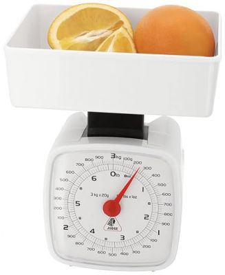 Judge J401 White Kitchen 3kg Traditional Scale | J401