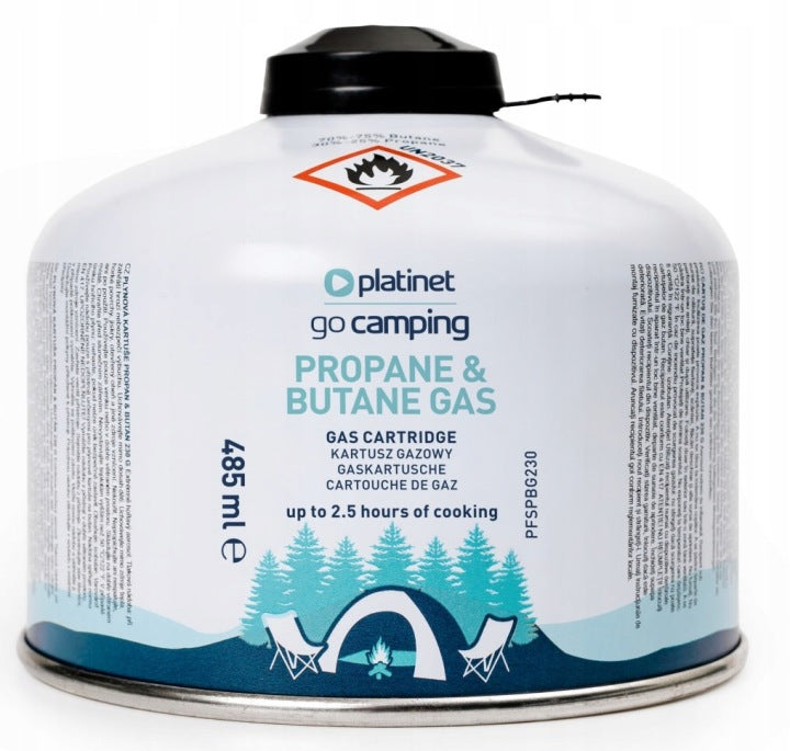 Platinet Butane & Propane Gas Cartlidge Canister