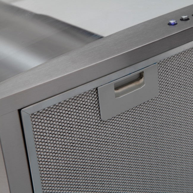 Luxair 90 cm Curved Glass Cooker Hood – Stainless Steel